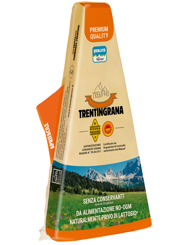 Packaging grana Trentingrana