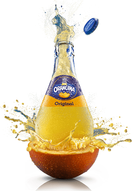 bottiglia packaging orangina